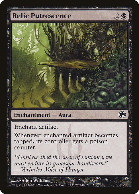 Relic Putrescence - Scars of Mirrodin - C - 77