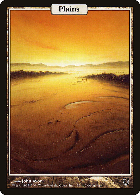 Plains - Full Art - Unhinged - L - 136
