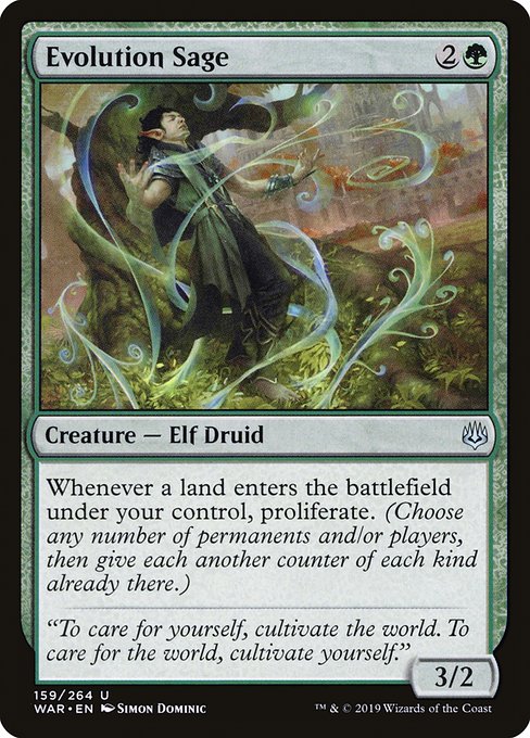 Evolution Sage - War of the Spark - U - 159