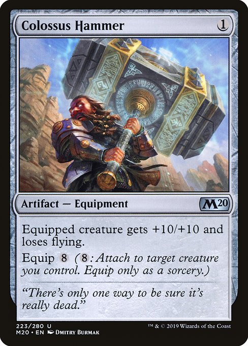 Colossus Hammer - Core Set 2020 - U - 223