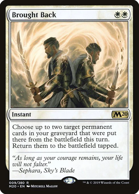Brought Back - Core Set 2020 - R - 9