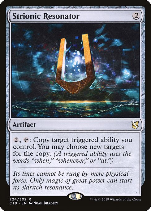Strionic Resonator - Commander 2019 - R - 224