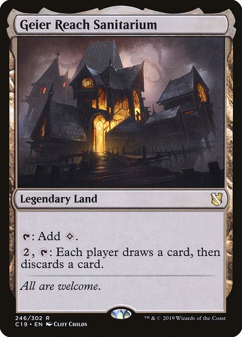 Geier Reach Sanitarium - Commander 2019 - R - 246