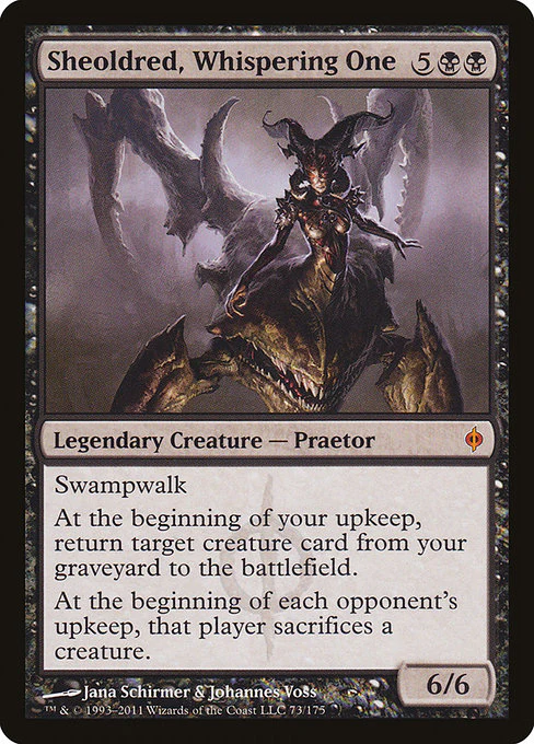 Sheoldred, Whispering One - New Phyrexia - M - 73
