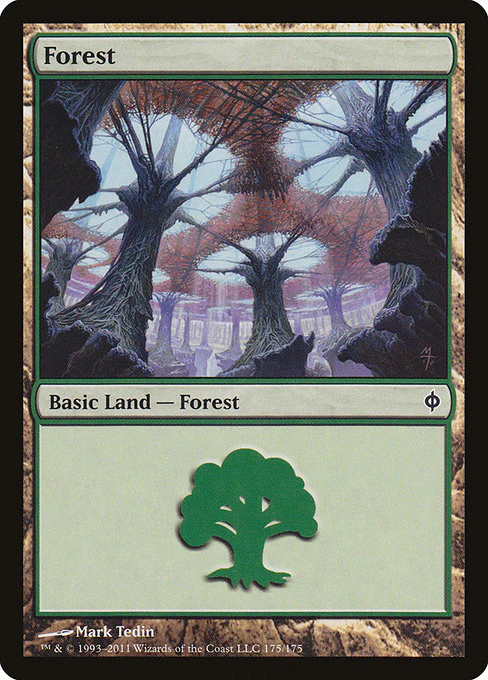 Forest (175) - New Phyrexia - L - 175