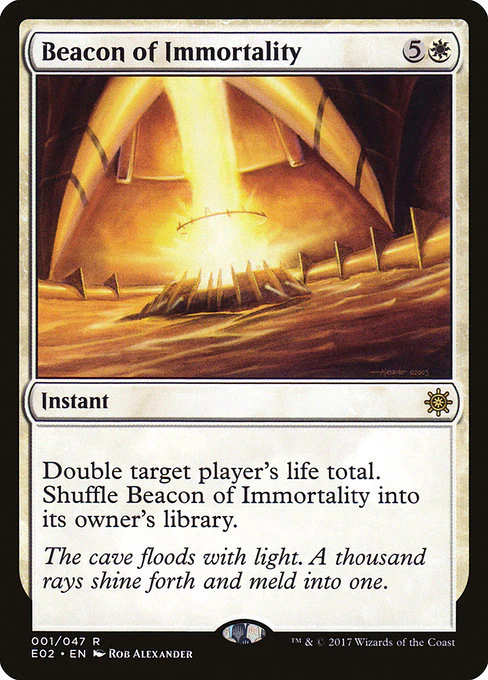 Beacon of Immortality - The List Reprints - R - 1