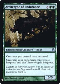 Archetype of Endurance - The List Reprints - U - 116