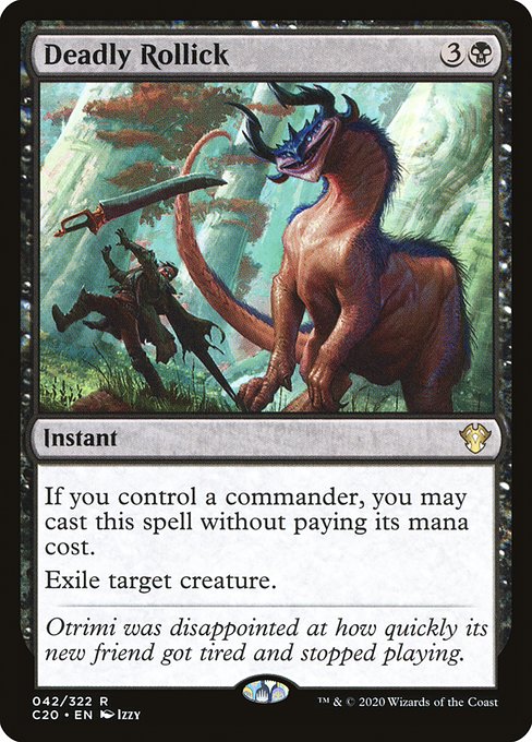 Deadly Rollick - Commander 2020 - R - 42
