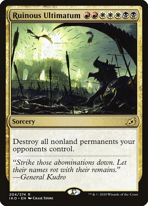 Ruinous Ultimatum - Ikoria: Lair of Behemoths - R - 204