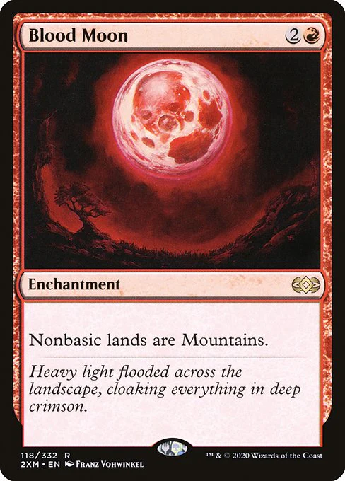 Blood Moon - Double Masters - R - 118
