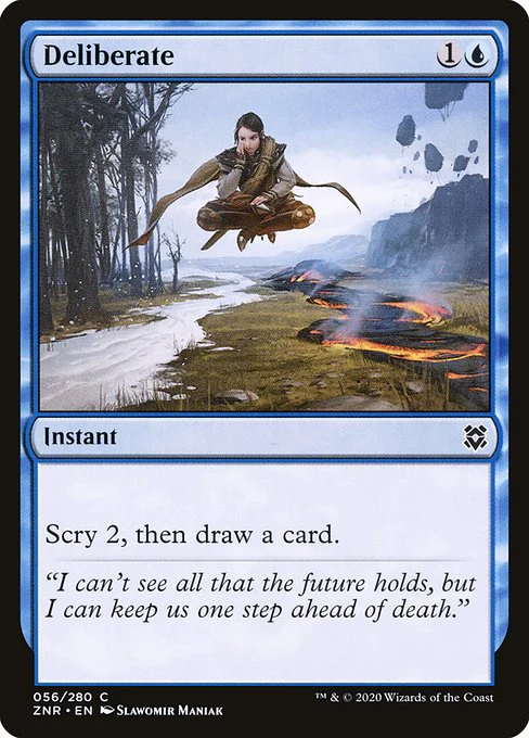 Deliberate - Zendikar Rising - C - 56
