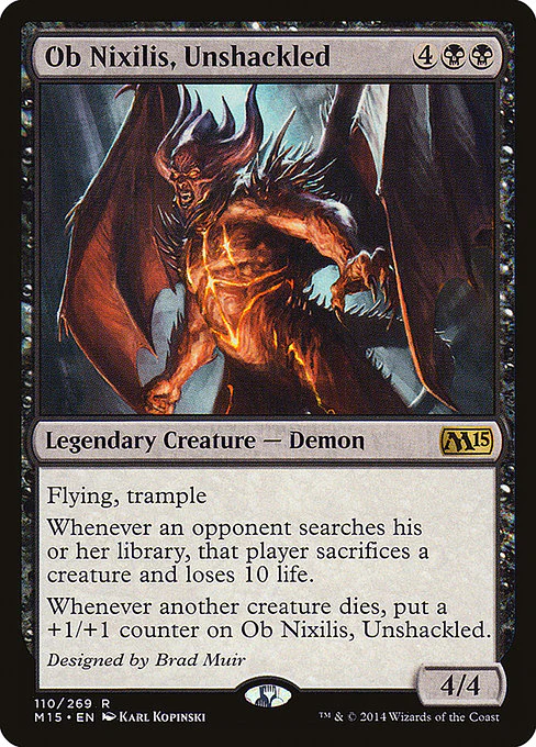 Ob Nixilis, Unshackled - Promo Pack: Zendikar Rising - R - 110