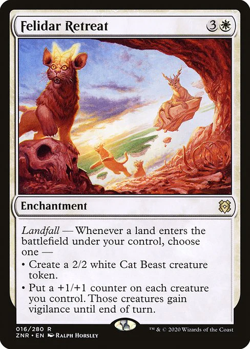 Felidar Retreat - Promo Pack: Zendikar Rising - R - 16