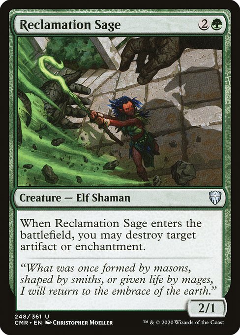 Reclamation Sage (248) - Commander Legends - U - 248