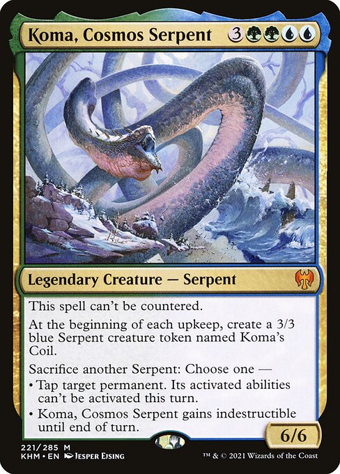 Koma, Cosmos Serpent - Kaldheim - M - 221