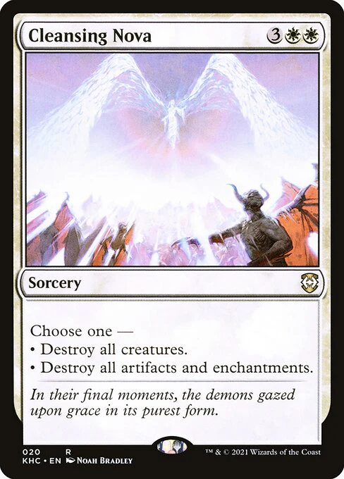 Cleansing Nova - Commander: Kaldheim - R - 20