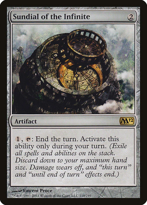 Sundial of the Infinite - Magic 2012 (M12) - R - 218