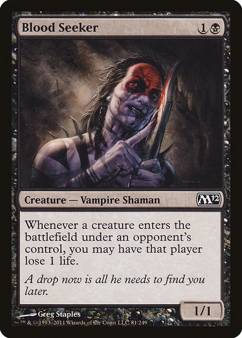 Blood Seeker - Magic 2012 (M12) - C - 81