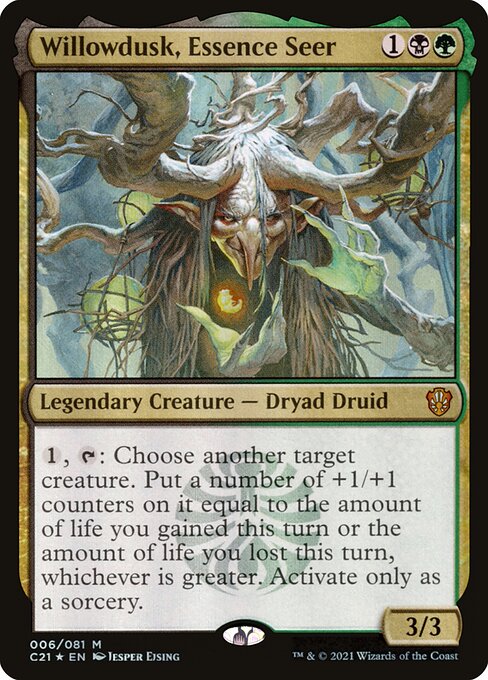 Willowdusk, Essence Seer - Commander 2021 - M - 6