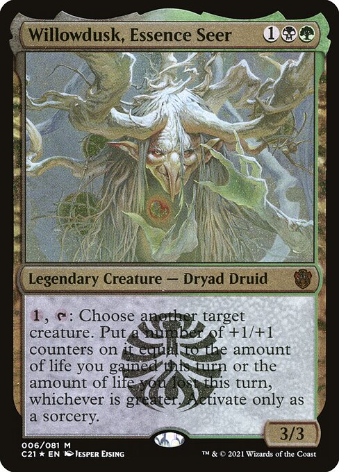 Willowdusk, Essence Seer - Commander 2021 - M - 6 - Image 2
