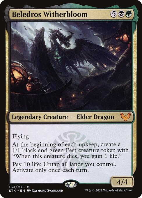 Beledros Witherbloom - Strixhaven: School of Mages - M - 163