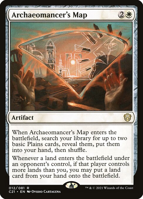 Archaeomancer's Map - Commander 2021 - R - 12