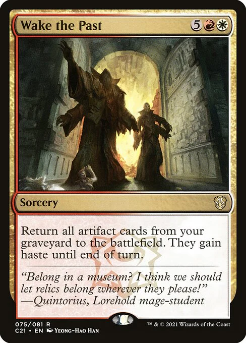 Wake the Past - Commander 2021 - R - 75