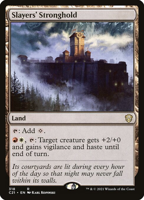 Slayers' Stronghold - Commander 2021 - R - 318