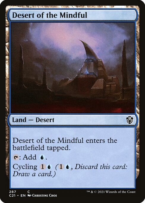 Desert of the Mindful - Commander 2021 - C - 287