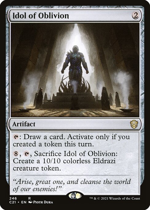 Idol of Oblivion - Commander 2021 - R - 246