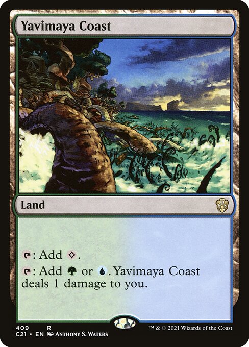 Yavimaya Coast - Commander 2021 - R - 409