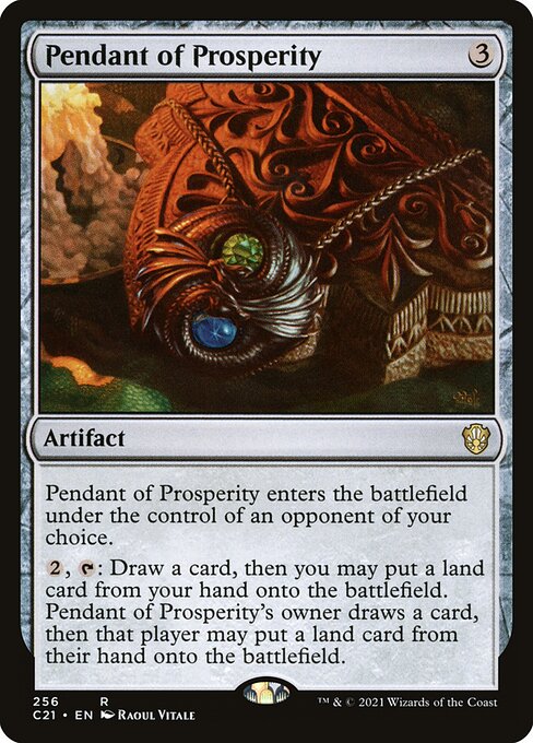 Pendant of Prosperity - Commander 2021 - R - 256