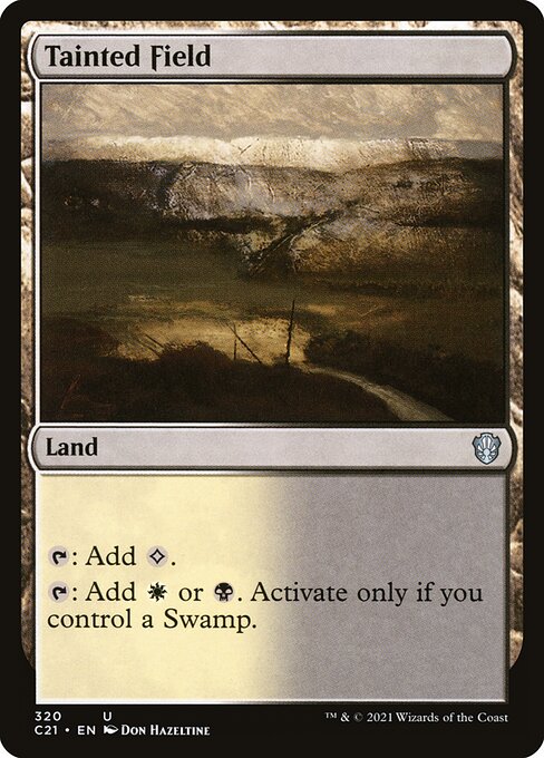 Tainted Field - Commander 2021 - U - 320
