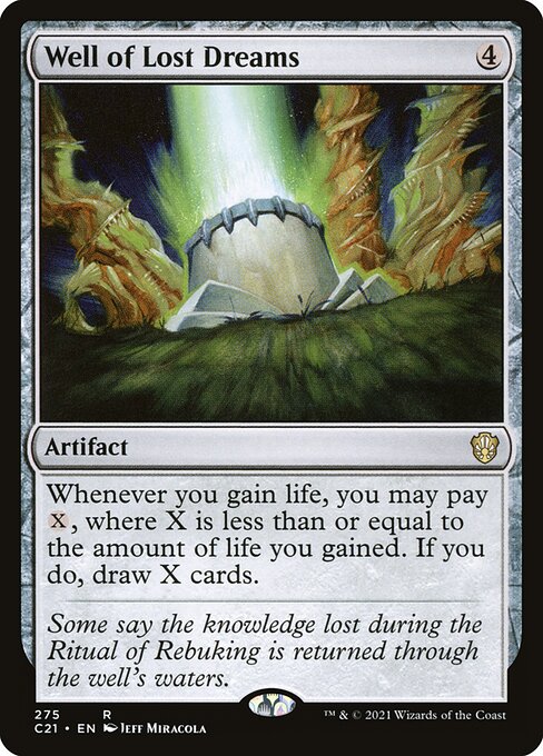 Well of Lost Dreams - Commander 2021 - R - 275