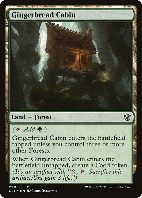 Gingerbread Cabin - Commander 2021 - C - 290