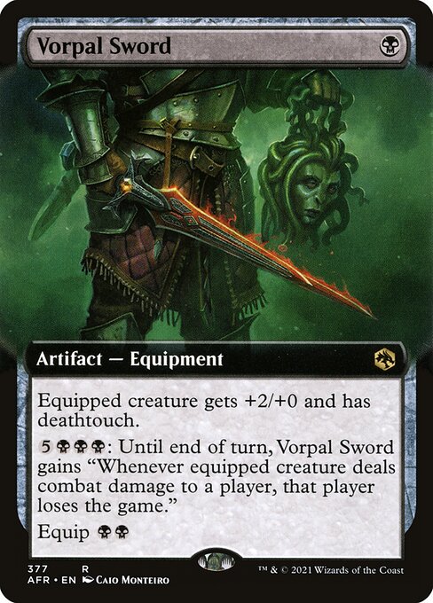 Vorpal Sword (Extended Art) - Adventures in the Forgotten Realms - R - 377