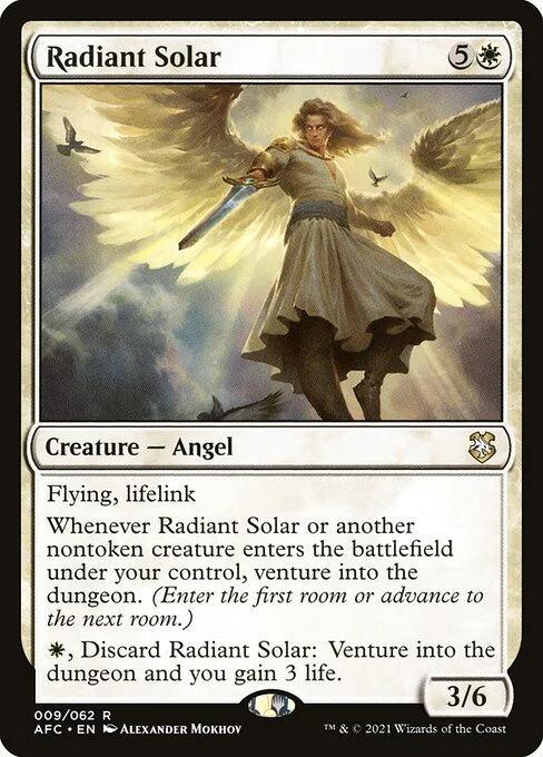 Radiant Solar - Commander: Adventures in the Forgotten Realms - R - 9