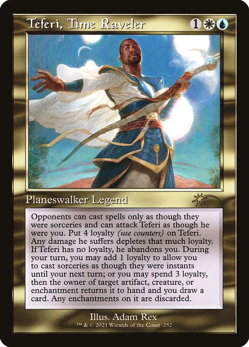 Teferi, Time Raveler - Secret Lair Drop Series - R - 252