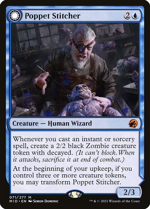 Poppet Stitcher - Innistrad: Midnight Hunt - M - 71