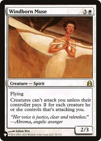 Windborn Muse - The List Reprints - R - 38/318