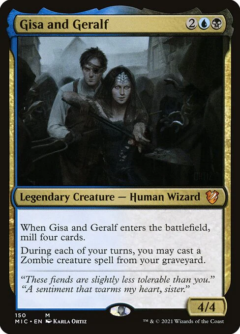 Gisa and Geralf - Commander: Innistrad: Midnight Hunt - M - 150