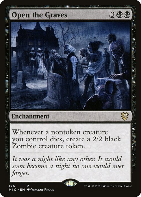 Open the Graves - Commander: Innistrad: Midnight Hunt - R - 126