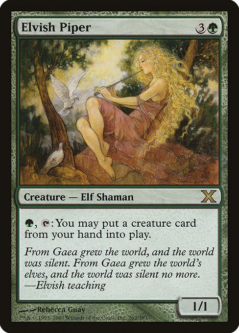 Elvish Piper - 10th Edition - R - 262