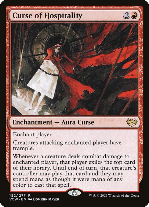 Curse of Hospitality - Innistrad: Crimson Vow - R - 152