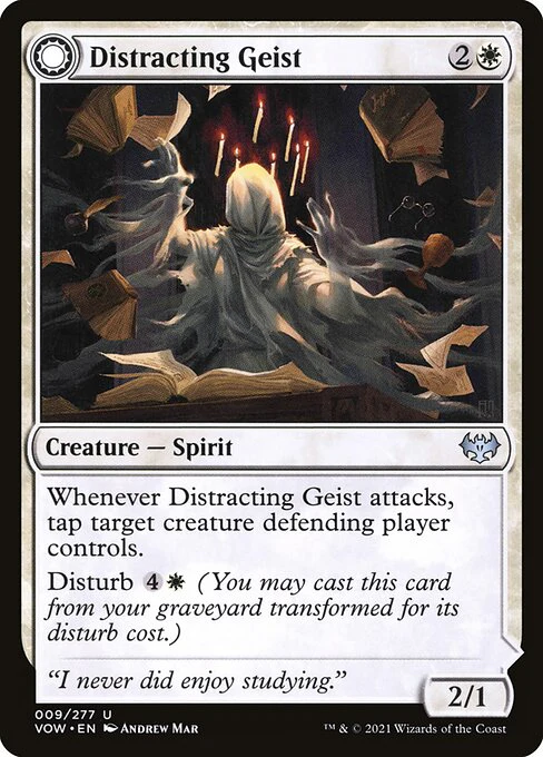 Distracting Geist - Innistrad: Crimson Vow - U - 9