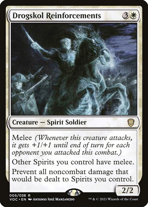 Drogskol Reinforcements - Commander: Innistrad: Crimson Vow - R - 5