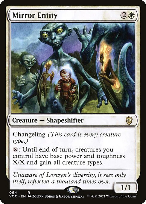 Mirror Entity - Commander: Innistrad: Crimson Vow - R - 94
