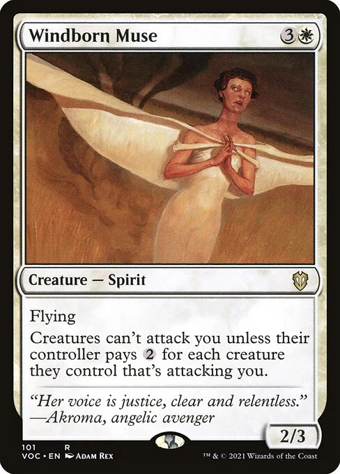 Windborn Muse - Commander: Innistrad: Crimson Vow - R - 101