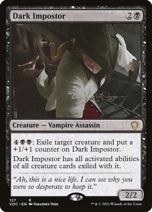 Dark Impostor - Commander: Innistrad: Crimson Vow - R - 127
