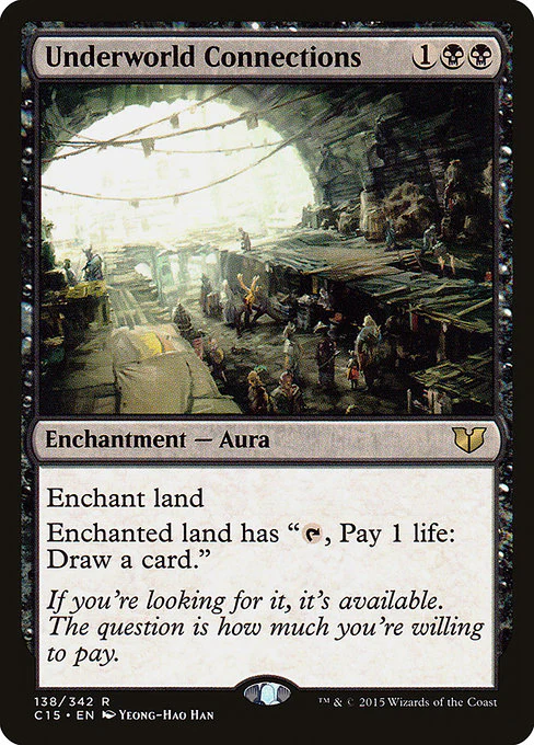 Underworld Connections - Commander: Innistrad: Crimson Vow - R - 138